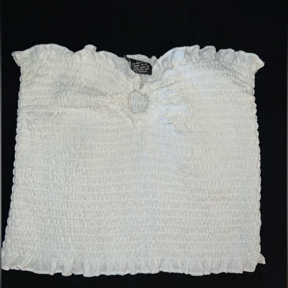 Off white tube top